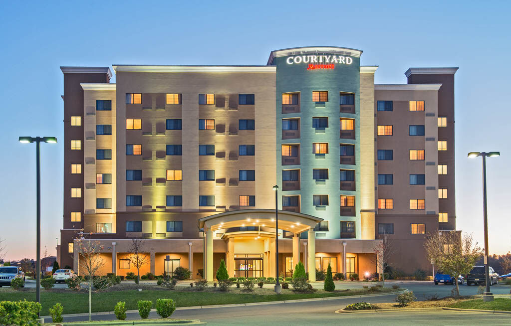 Courtyard Charlotte Concord Hotell Exteriör bild